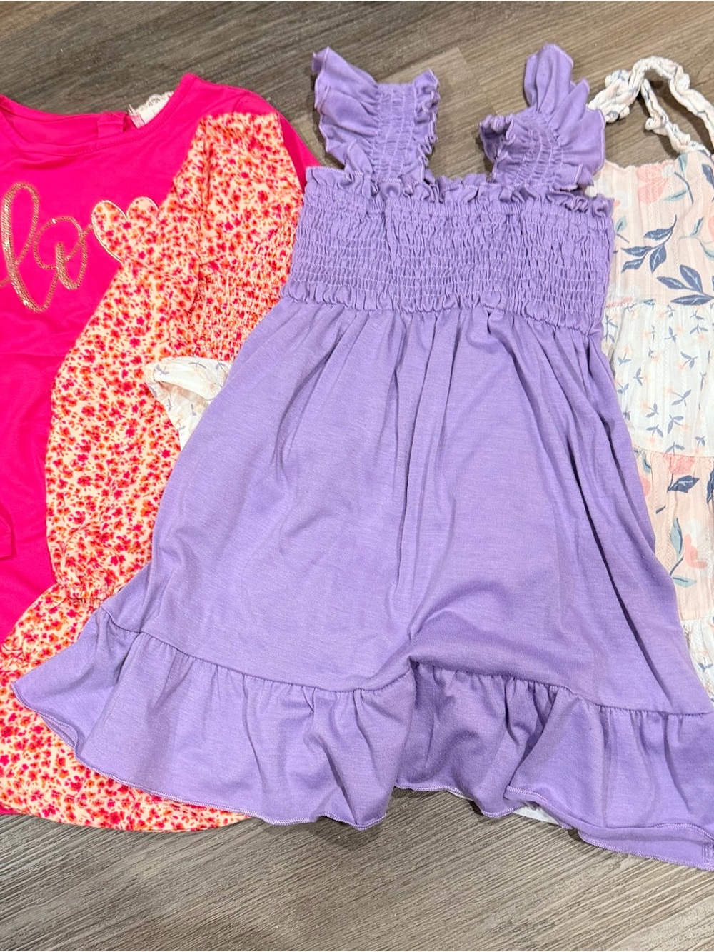 Girls' dress 4pc bundle - size 4T